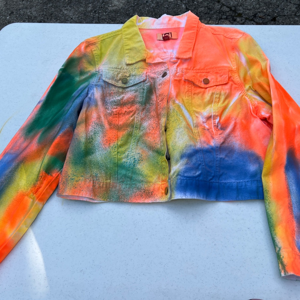 LEI Multicolor Women's Jean Jacket
